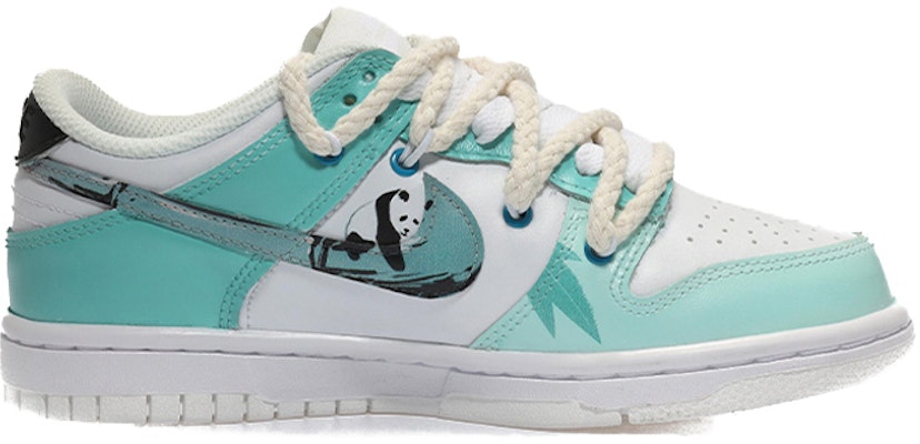 ナイキ ダンク ロー "竹パンダ" (カスタム) DH9765-100(Team10-大熊猫青兰色) Order ナイキ ダンク ロー "竹パンダ" (カスタム) DH9765-100(Team10-大熊猫青兰色)