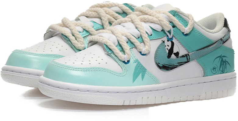 ナイキ ダンク ロー "竹パンダ" (カスタム) DH9765-100(Team10-大熊猫青兰色) Lookbook ナイキ ダンク ロー "竹パンダ" (カスタム) DH9765-100(Team10-大熊猫青兰色)