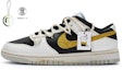 Buy 【定製球鞋】 Nike Dunk Low 811製造 香蕉烤奶 清爽簡約 夏日飲品 解構 手繪 低幫 板鞋 GS 白黑黃