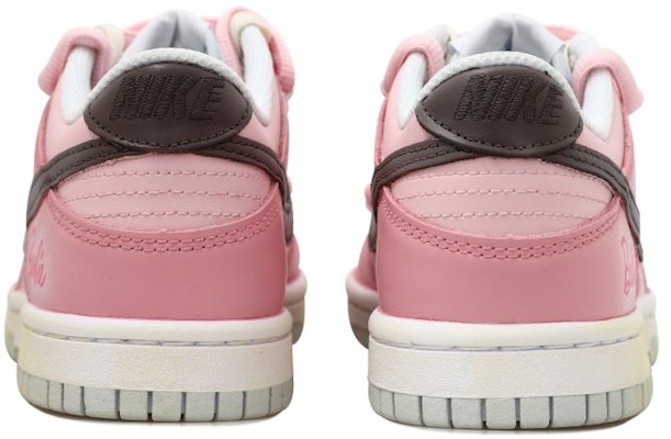 【訂製球鞋】 Nike Dunk Low OKHR 芭比粉 星星 漸變色 老化解構鞋帶 低筒 休閒鞋 GS 粉棕 Shop 【訂製球鞋】 Nike Dunk Low OKHR 芭比粉 星星 漸變色 老化解構鞋帶 低筒 休閒鞋 GS 粉棕