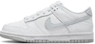 Sizing 【訂製球鞋】 Nike Dunk Low OKHR 芭比粉 星星 漸變色 老化解構鞋帶 低筒 休閒鞋 GS 粉棕