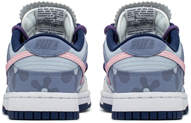【定制球鞋】Nike Dunk Low FZBB 巴洛克 手繪噴繪 特殊禮盒 解構鞋帶 低幫 板鞋 GS 粉紫 Purchase 【定制球鞋】Nike Dunk Low FZBB 巴洛克 手繪噴繪 特殊禮盒 解構鞋帶 低幫 板鞋 GS 粉紫