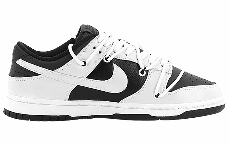 Order [Sepatu Custom] Nike Dunk Low 'Basketball Rap Dance Hitam Putih' DJ6188-002(Team10--潮人俱乐部)