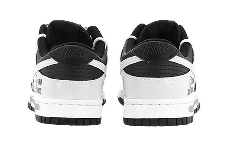 Purchase [Sepatu Custom] Nike Dunk Low 'Basketball Rap Dance Hitam Putih' DJ6188-002(Team10--潮人俱乐部)