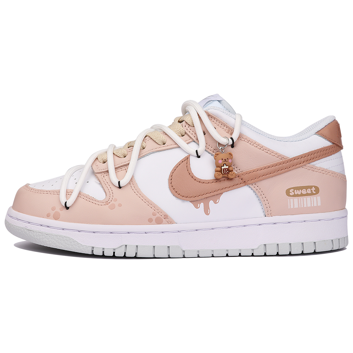 [Custom Shoes] Nike Dunk Low 'Bear Latte'