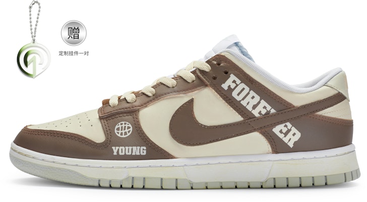 나이키 덩크 로우 '베이지 브라운 커스텀' (Nike Dunk Low 'Beige Brown Custom') DH9765-102(Team80-女款复古美高米白棕) Buy 나이키 덩크 로우 '베이지 브라운 커스텀' (Nike Dunk Low 'Beige Brown Custom') DH9765-102(Team80-女款复古美高米白棕)