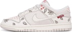 Buy 【定製球鞋】 Nike Dunk Low 校園風 時尚街頭 腰果花 紅標 復古 氧化做舊 低筒 板鞋 男款 米色
