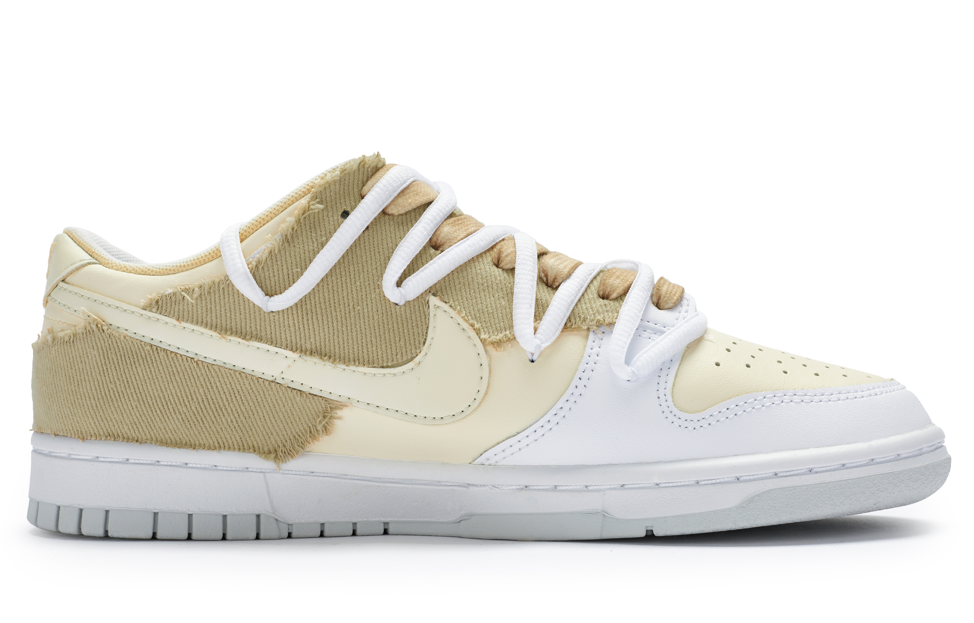 Order [定制鞋款] 耐克Dunk低帮 '米白战地天使' DV0831-101(Team80-男款战地天使)