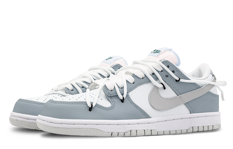 Lookbook [Zapatillas Personalizadas] Nike Dunk Low 'Gris Azul Blanco Bermuda' FD1232-002(Team53-女款百慕大QD)