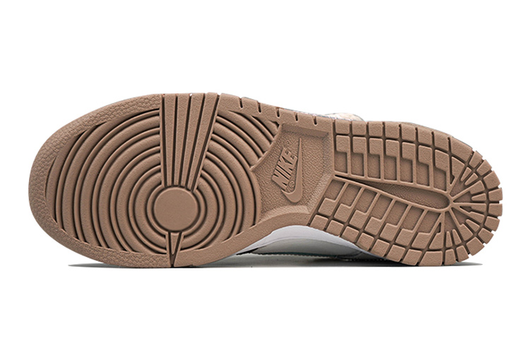 Purchase 【訂製球鞋】Nike Dunk Low 莓果黑巧 甜蜜愛人 流淌勾 解構鞋帶 麻繩 低幫 板鞋 GS 棕粉