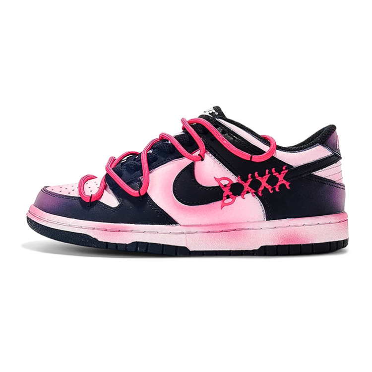 Buy [Sepatu Kustom] Nike Dunk Low 'Berry Blush' CW1590-100(TeamI-女款腮红K黑粉)