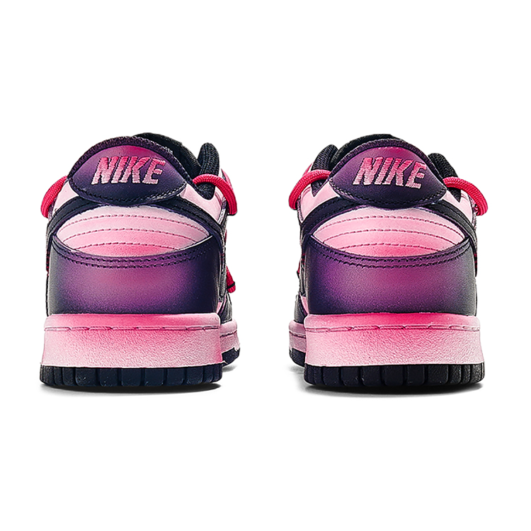 Shop [Sepatu Kustom] Nike Dunk Low 'Berry Blush' CW1590-100(TeamI-女款腮红K黑粉)