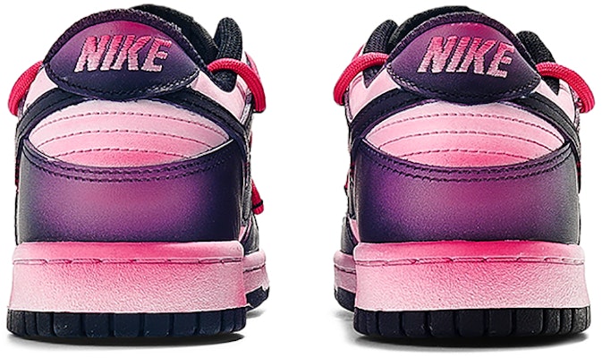 【定制球鞋】Nike Dunk Low 莓刻 腮紅 甜系女孩 解構 系帶塗鴉 休閒 低幫 板鞋 GS 黑粉 Shop 【定制球鞋】Nike Dunk Low 莓刻 腮紅 甜系女孩 解構 系帶塗鴉 休閒 低幫 板鞋 GS 黑粉