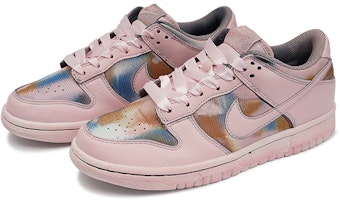 나이키 덩크 로우 '베리 브러쉬 핑크 모란디' (커스텀) DM1051-400(TeamI-女款粉蜡油画H粉) Lookbook 나이키 덩크 로우 '베리 브러쉬 핑크 모란디' (커스텀) DM1051-400(TeamI-女款粉蜡油画H粉)