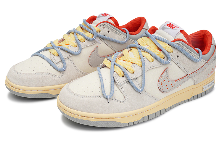 [Custom Shoes] Nike Dunk Low 'Berry Carved - Ashen Sun Graffiti' 圖 3