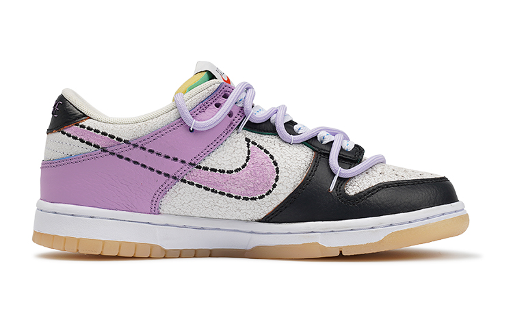 Order [Zapatillas Personalizadas] Nike Dunk Low 'Berry Fade Lilac' DX3363-100(TeamI-女款褪色淡紫H黑白紫)