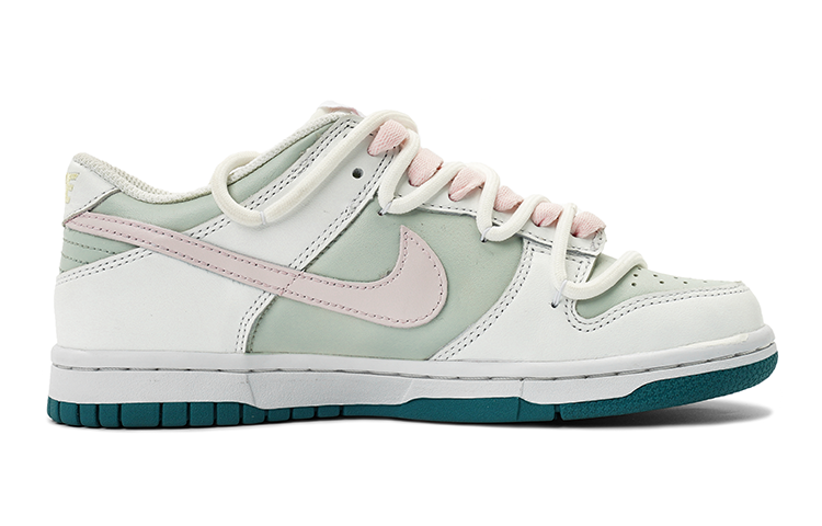 Order 나이키 덩크 로우 '베리 그라데이션 핑크-그린' (커스텀) FD9911-101(TeamI-女款温冷豆沙L粉灰绿)