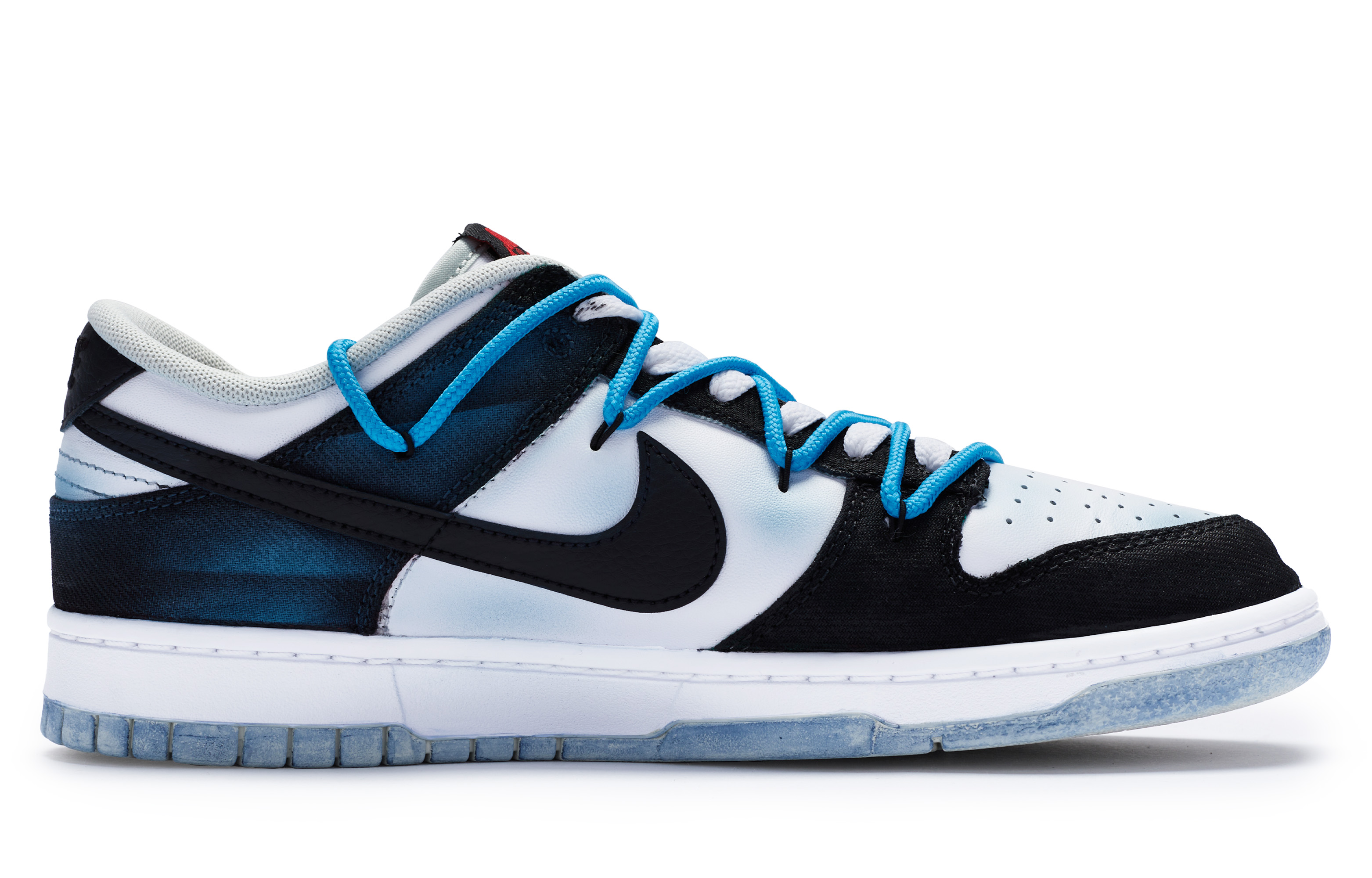 Order [Zapatillas Personalizadas] Nike Dunk Low 'BIGNIU Azul Sierra' DV0827-100(TeamR-男款蓝锯齿黑白蓝)