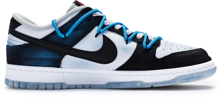 나이키 덩크 로우 '빅뉴 블루 쏘투스' (커스텀) DV0827-100(TeamR-男款蓝锯齿黑白蓝) Order 나이키 덩크 로우 '빅뉴 블루 쏘투스' (커스텀) DV0827-100(TeamR-男款蓝锯齿黑白蓝)