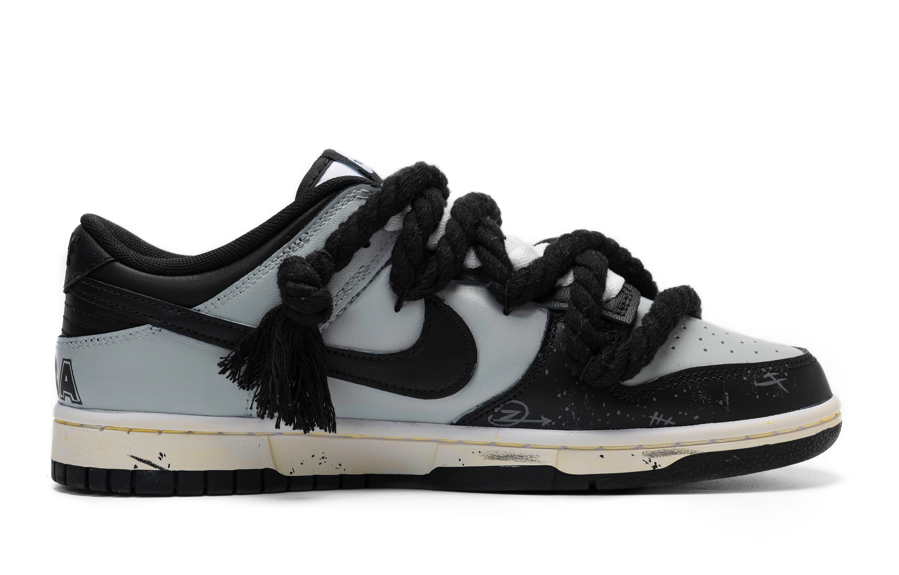 Order [定制鞋款] 耐克Dunk Low 'BIGNIU 深灰' CW1590-100(TeamR-女款灰暗彷徨黑灰)