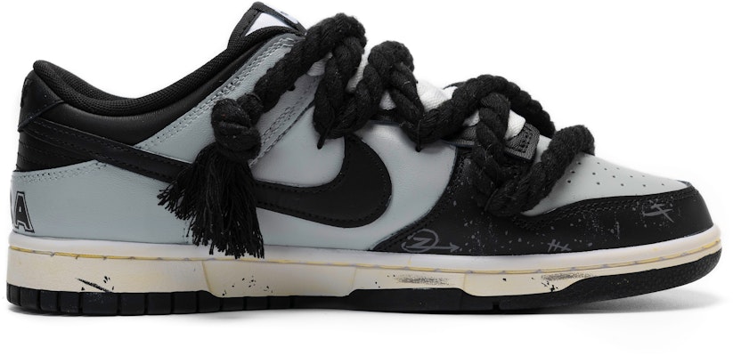 나이키 덩크 로우 '빅뉴 다크 그레이' (커스텀) CW1590-100(TeamR-女款灰暗彷徨黑灰) Order 나이키 덩크 로우 '빅뉴 다크 그레이' (커스텀) CW1590-100(TeamR-女款灰暗彷徨黑灰)