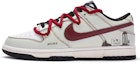 Buy Zapatillas Nike Dunk Low 'BIGNIU Deconstruidas Crema-Negro-Rojo' DD1391-100(TeamR-男款罗曼S-BOX)