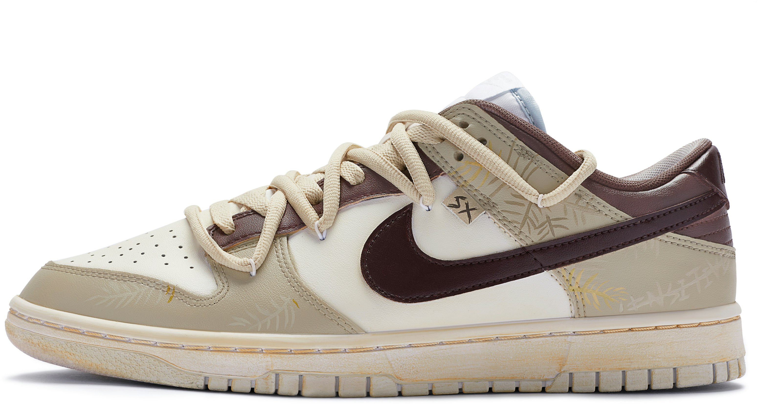 custom-shoes-nike-dunk-low-bigniu-deconstructed-beige-brown