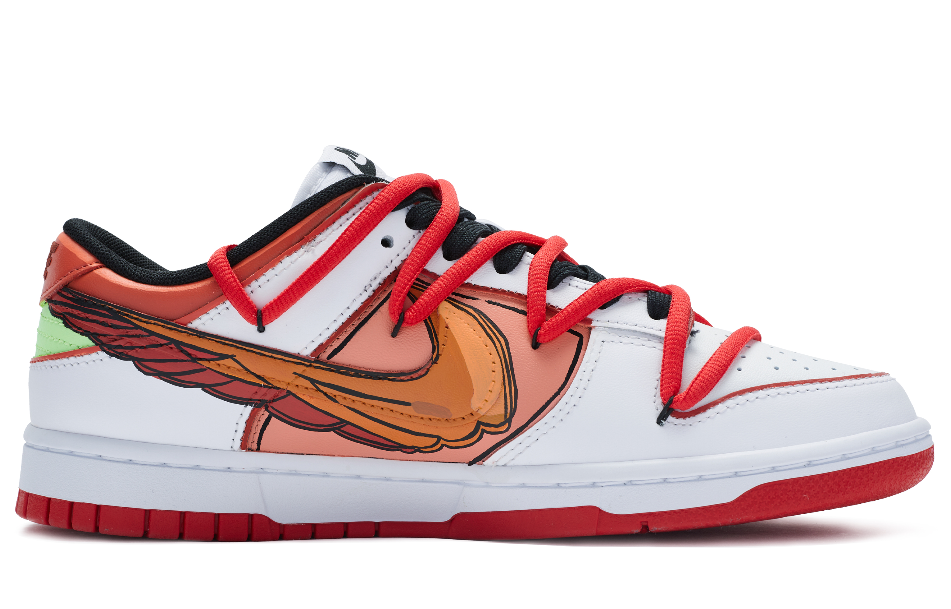 [Custom Shoes] Nike Dunk Low 'BIGNIU Deconstructed Wings' 圖 2