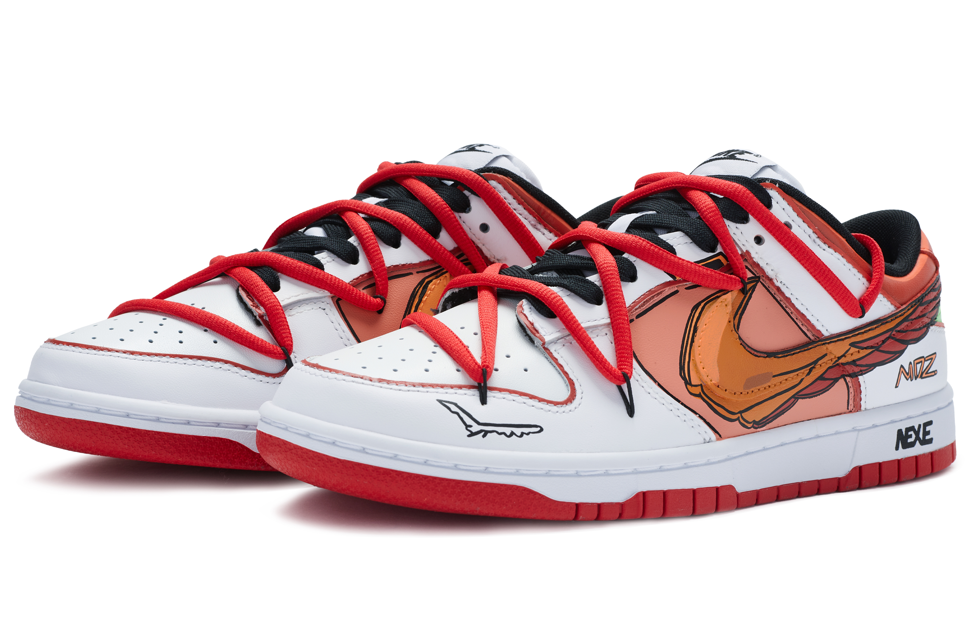 [Custom Shoes] Nike Dunk Low 'BIGNIU Deconstructed Wings' 圖 3