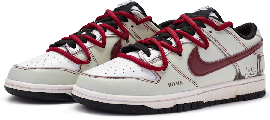 Zapatillas Nike Dunk Low 'BIGNIU Deconstruidas Crema-Negro-Rojo' DD1391-100(TeamR-男款罗曼S-BOX) Lookbook Zapatillas Nike Dunk Low 'BIGNIU Deconstruidas Crema-Negro-Rojo' DD1391-100(TeamR-男款罗曼S-BOX)