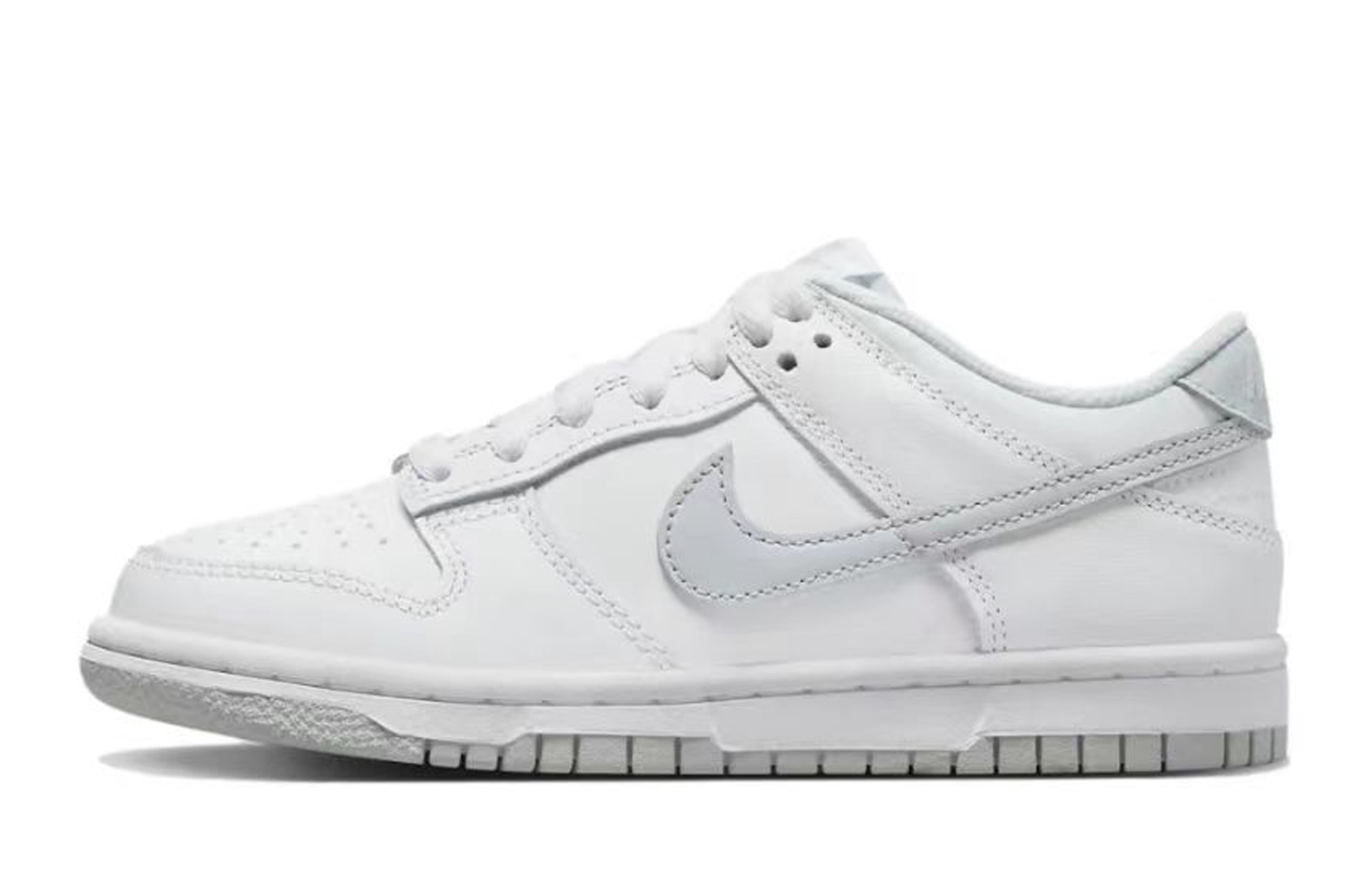 Details for 나이키 덩크 로우 '빅뉴 그레이' (커스텀) DH9765-102(TeamR-女款隐色灰)