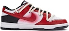 Order 【定製球鞋】 Nike Dunk Low BIGNIU 熱血青春 特殊鞋盒 解構 手繪噴繪 低幫 板鞋 男款 黑白紅