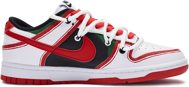 【訂製球鞋】Nike Dunk Low BIGNIU熱血青春 10號 cp特殊鞋盒 手繪噴繪 低幫 板鞋 男女同款 紅白黑綠 Order 【訂製球鞋】Nike Dunk Low BIGNIU熱血青春 10號 cp特殊鞋盒 手繪噴繪 低幫 板鞋 男女同款 紅白黑綠