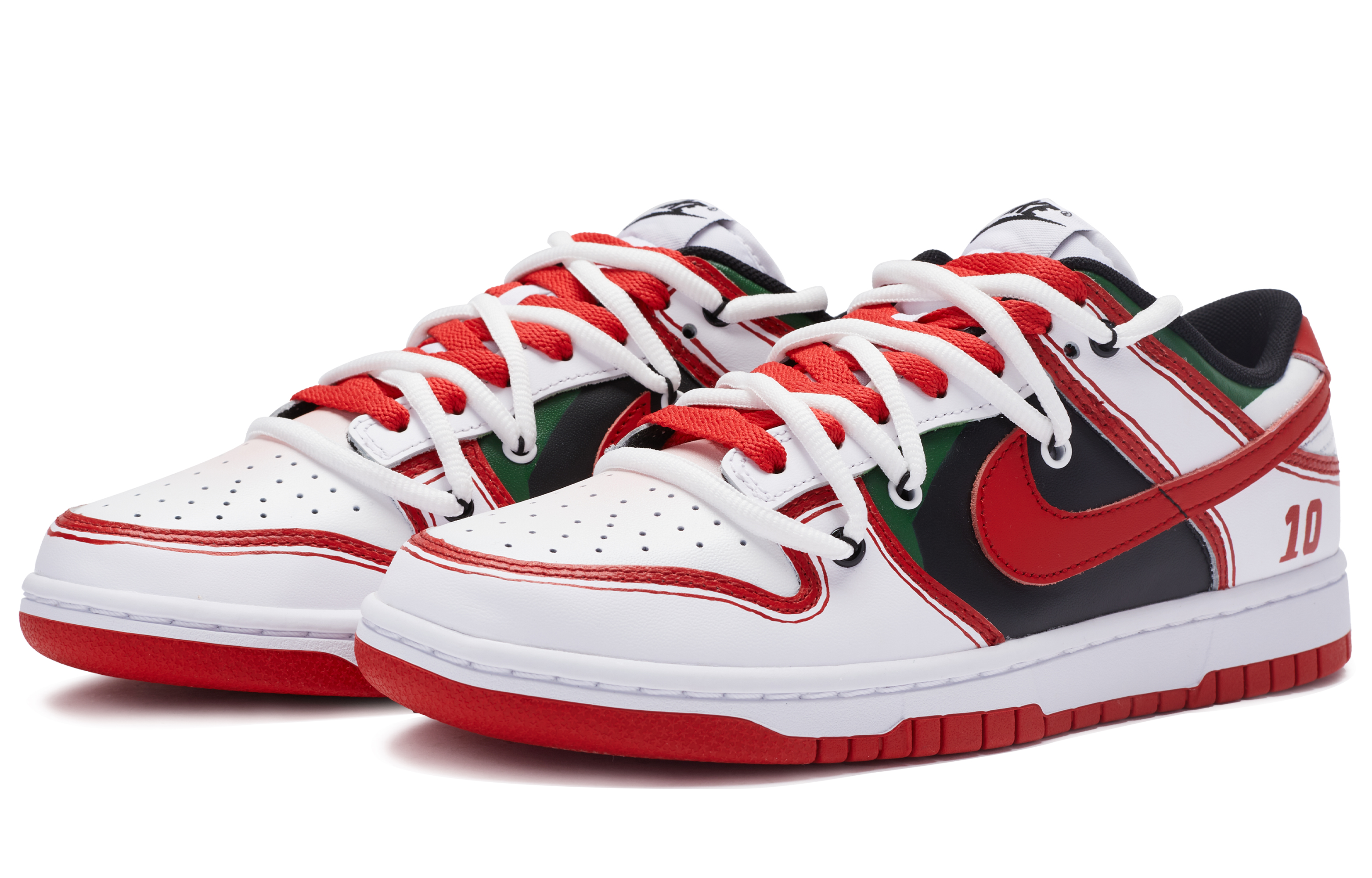 Lookbook [Zapatillas Personalizadas] Nike Dunk Low 'BIGNIU Apasionado' FD9762-061(TeamR-男女款10号cp)