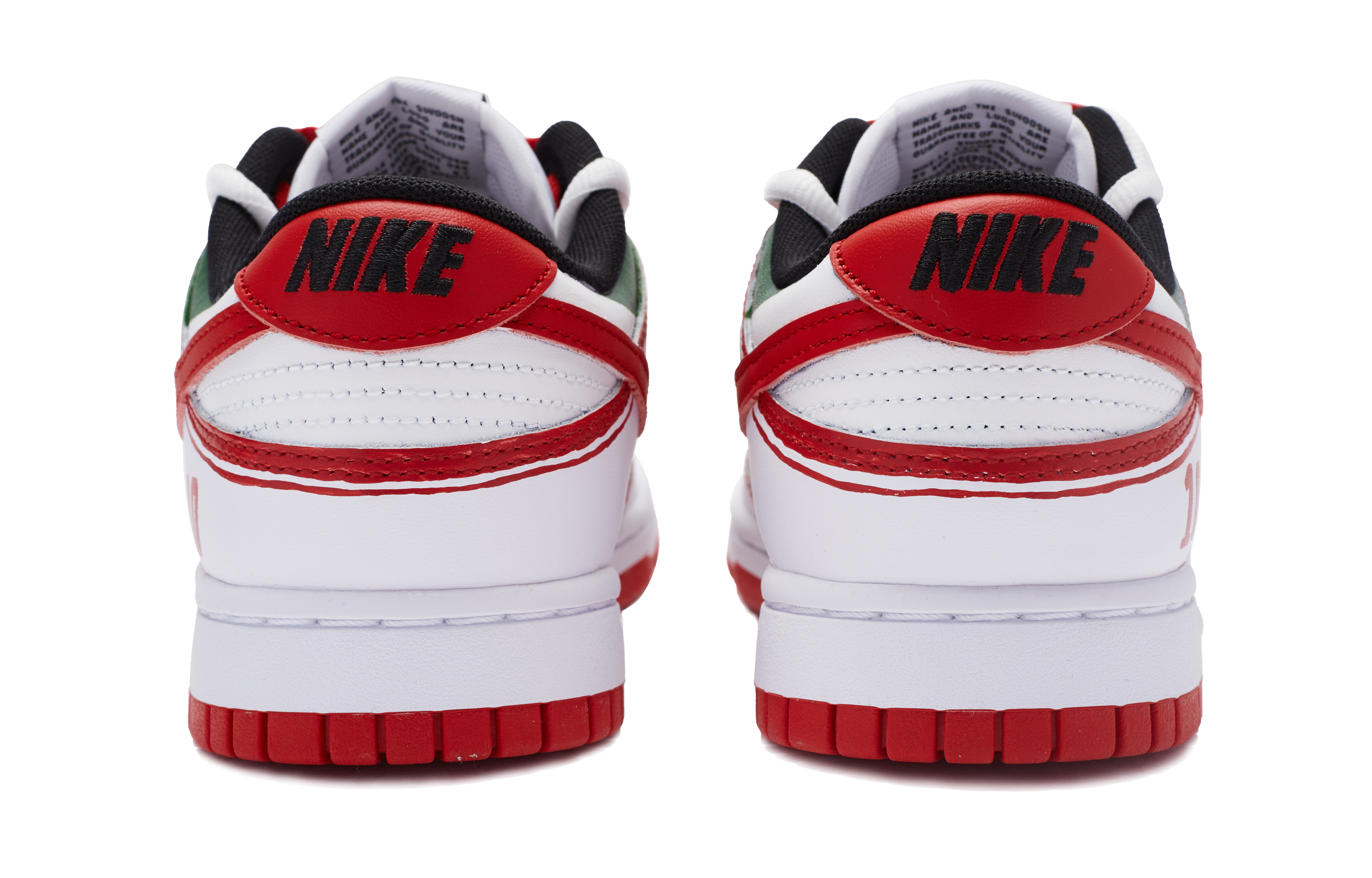 Shop [Zapatillas Personalizadas] Nike Dunk Low 'BIGNIU Apasionado' FD9762-061(TeamR-男女款10号cp)