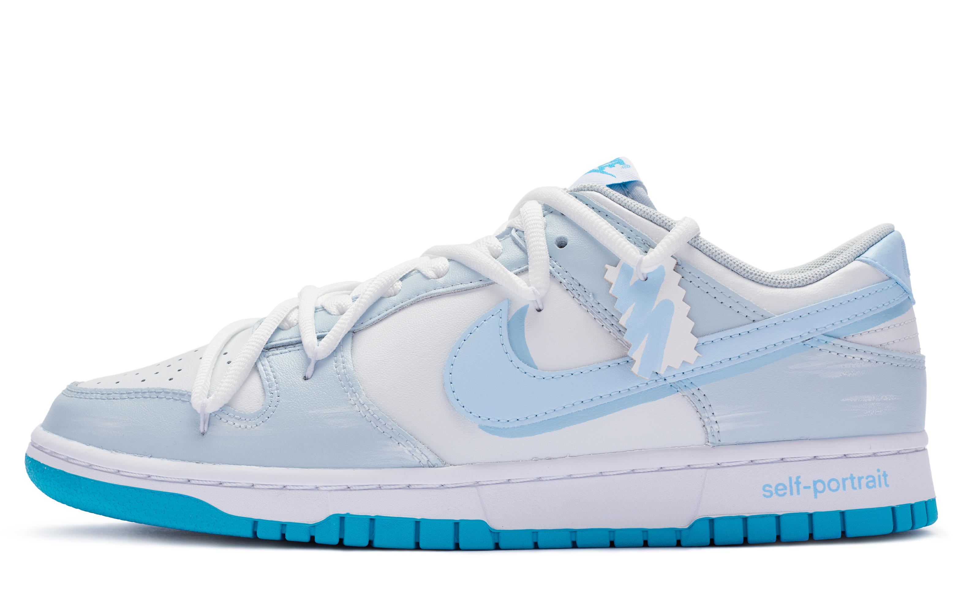 Buy 【カスタムシューズ】ナイキ ダンク ロー "BIGNIU ルネッサンス ブルー ホワイト" DV0831-001(TeamR-男款自画像)