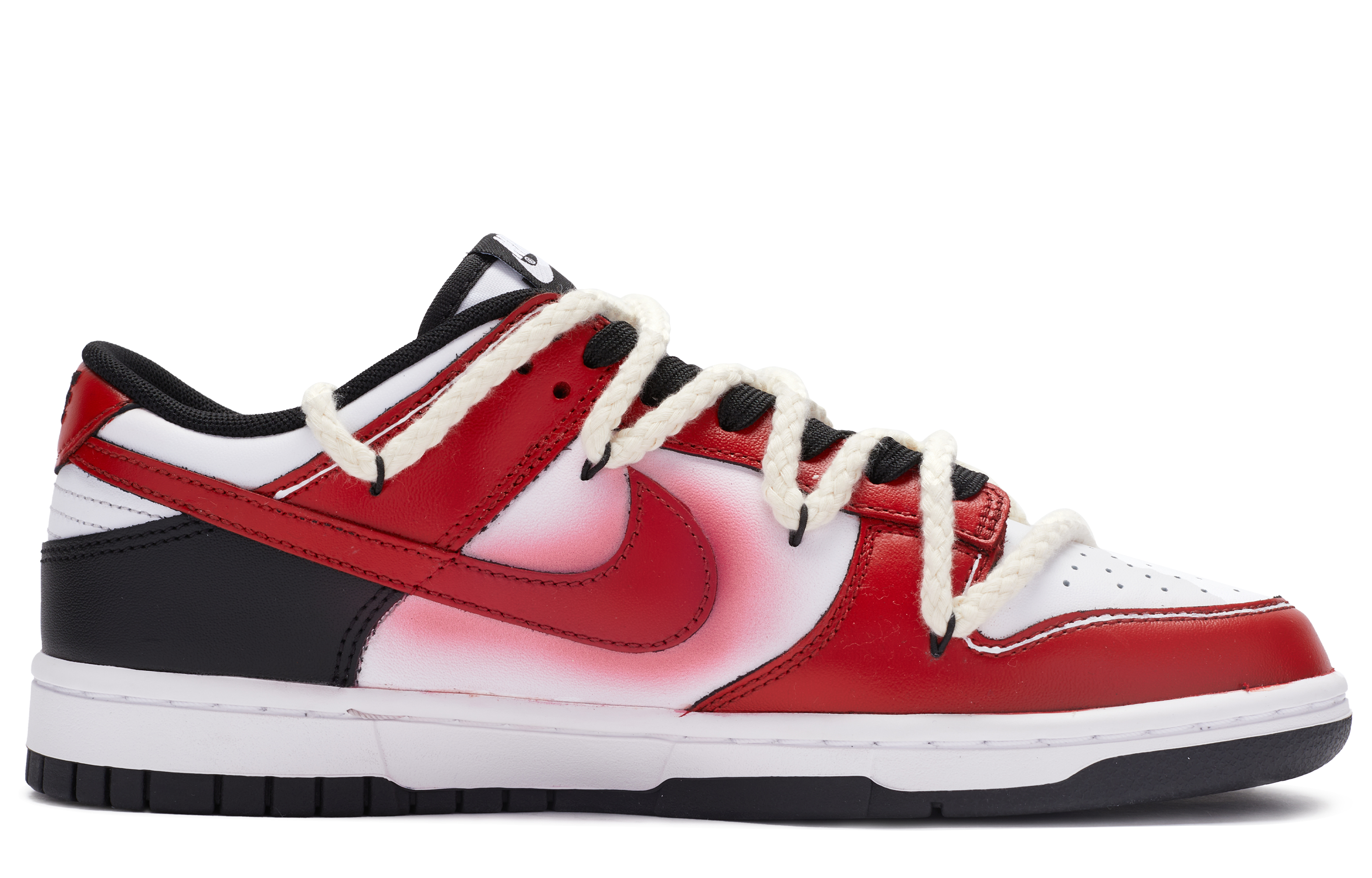 Order [Kasut Custom] Nike Dunk Low 'Lagenda BIGNIU Shohoku Ternyata Hitam Putih Merah' DD1391-100(TeamR-男款湘北传奇)