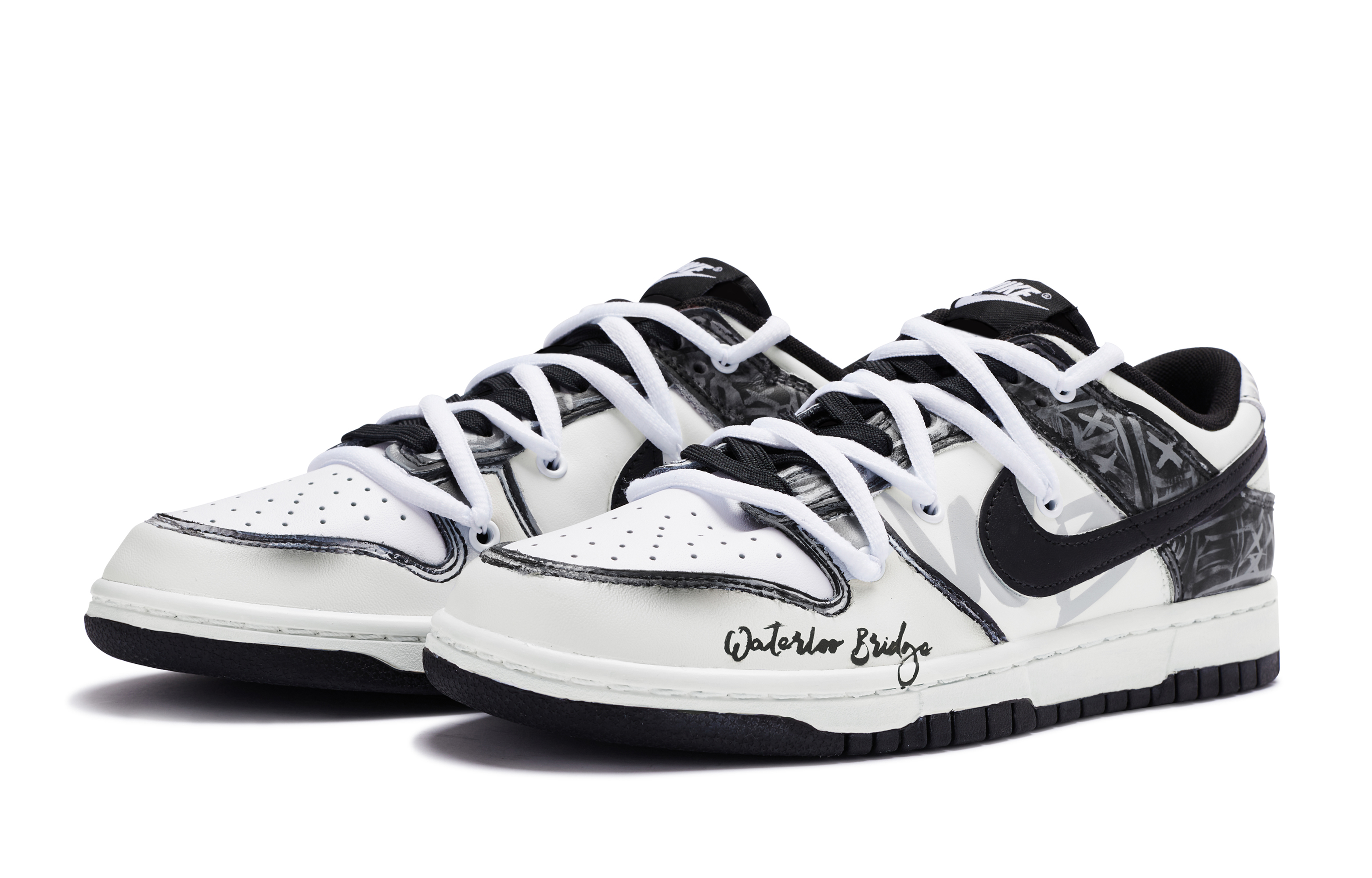 Lookbook Zapatillas Nike Dunk Low 'BIGNIU Alma Cruzando el Puente Azul' CW1590-100(TeamR-女款魂断蓝桥S-BOX)