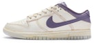 Buy 【訂製球鞋】 Nike Dunk Low BIGNIU 香芋奶油 簡約 復古 做舊 手繪噴繪 低筒 板鞋 GS 米紫