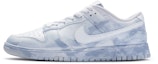 Buy 【訂製籃球鞋】Nike Dunk 低筒 BIGNIU 白藍浸染 牛仔 街頭 手繪噴繪 低筒 板鞋 GS 白藍