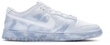 Order 【訂製籃球鞋】Nike Dunk 低筒 BIGNIU 白藍浸染 牛仔 街頭 手繪噴繪 低筒 板鞋 GS 白藍