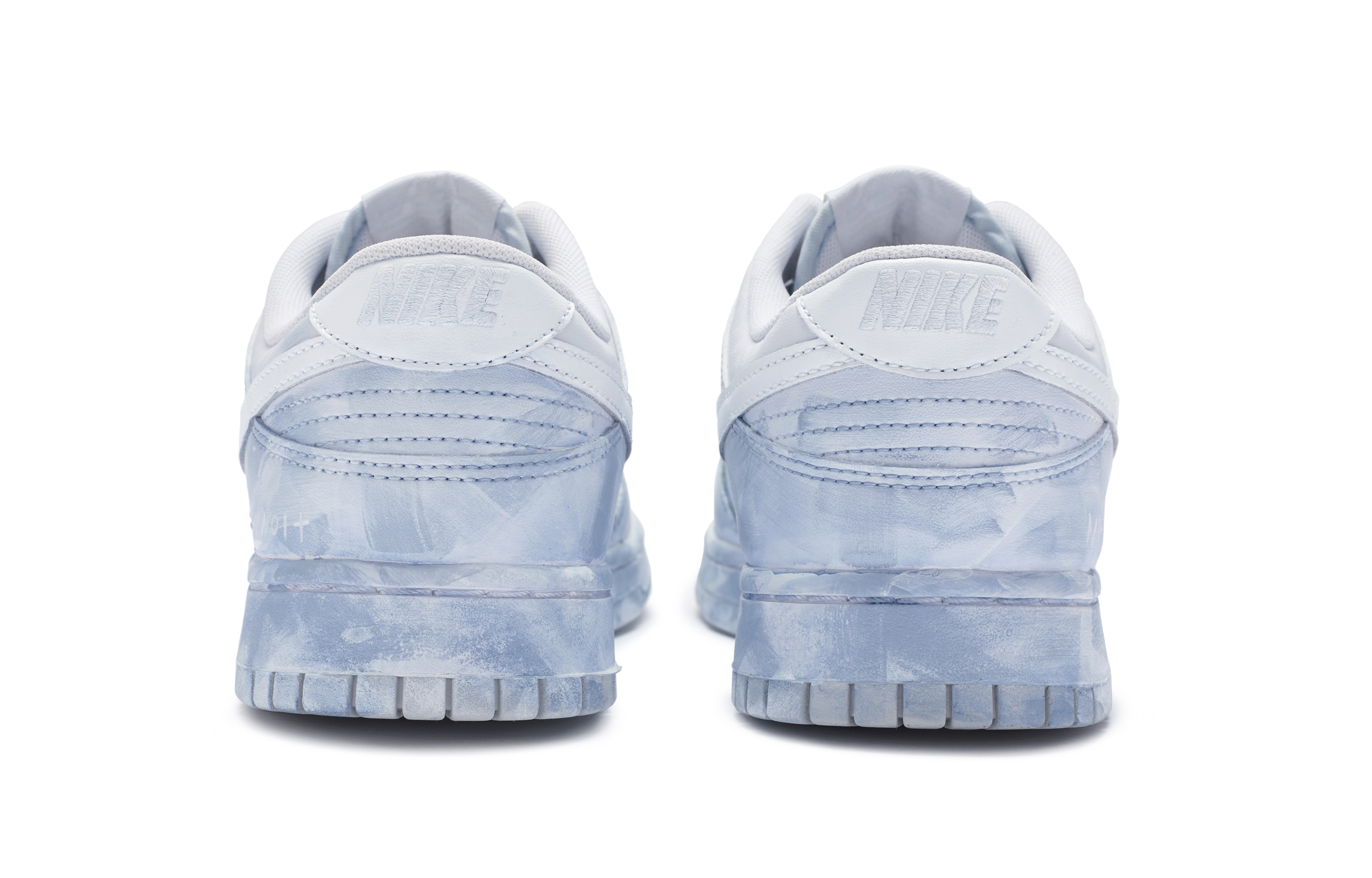 Purchase [Sepatu Custom] Nike Dunk Low 'BIGNIU Putih Biru Dip-Dye' DH9765-102(TeamR-女款白蓝浸染)