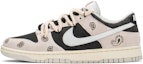 Buy 【定制球鞋】Nike Dunk Low 惡魔之眼 禮盒 極簡Vibe風 解構 復古TS腰果花 低幫 板鞋 男款 黑米