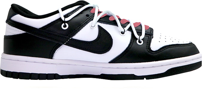 나이키 덩크 로우 '블랙-화이트' (커스텀) DD1391-100(Team48-牙绯) Order 나이키 덩크 로우 '블랙-화이트' (커스텀) DD1391-100(Team48-牙绯)