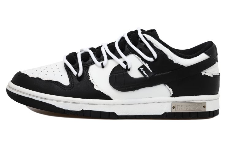 Buy 【カスタムシューズ】ナイキ ダンク ロー「ブラック-ホワイト パンダ」 CW1590-100(Team拾玖-破损熊猫S-BOX)