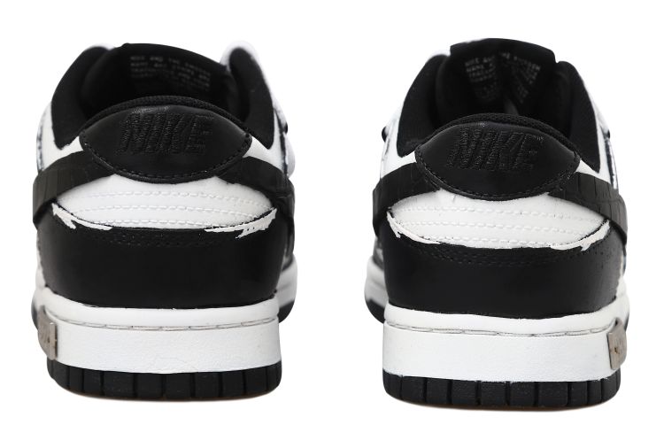 Shop 【カスタムシューズ】ナイキ ダンク ロー「ブラック-ホワイト パンダ」 CW1590-100(Team拾玖-破损熊猫S-BOX)