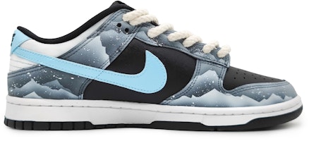 Nike Dunk Low カスタム "黒青氷雪" (Nike Dunk Low Custom "Black Blue Ice Snow") DV0831-002(Team16-男款南极冰川蓝) Order Nike Dunk Low カスタム "黒青氷雪" (Nike Dunk Low Custom "Black Blue Ice Snow") DV0831-002(Team16-男款南极冰川蓝)