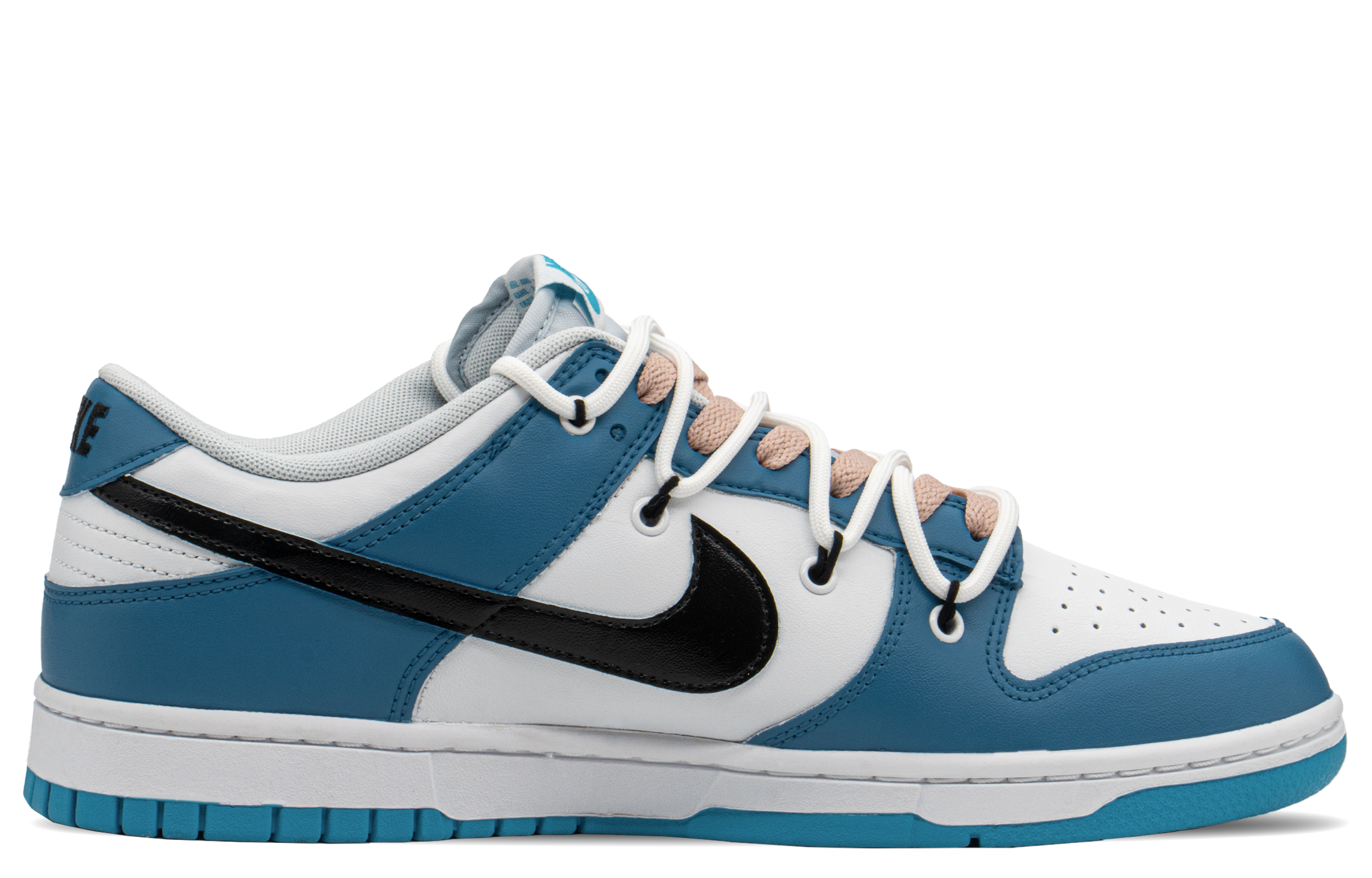 Order [Zapatillas Personalizadas] Nike Dunk Low 'Negro Azul' DV0831-001(TeamA-DK简约闪电)