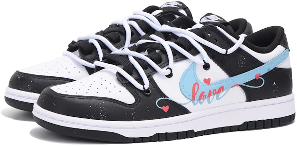 Zapatillas Nike Dunk Low 'Corazón Deconstruido Negro Azul' DD1391-100(Team拾伍-男款黑蓝爱心) Lookbook Zapatillas Nike Dunk Low 'Corazón Deconstruido Negro Azul' DD1391-100(Team拾伍-男款黑蓝爱心)