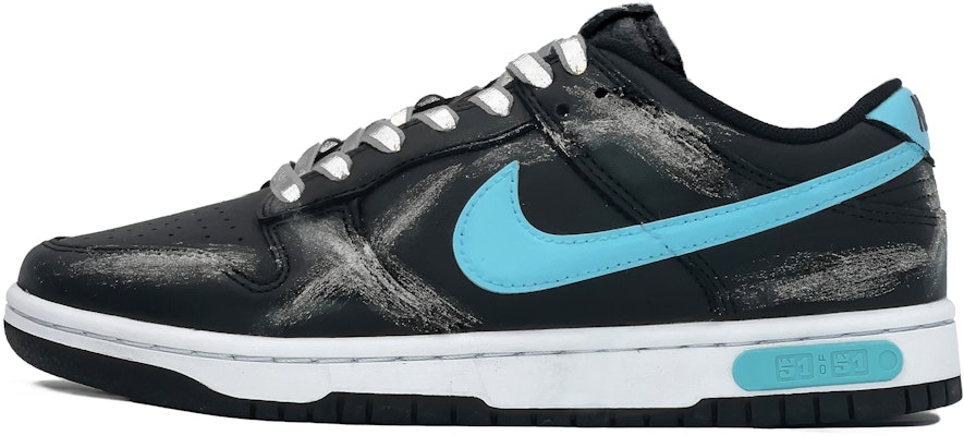 나이키 덩크 로우 '블랙 블루 해커 리플렉티브 레이스' (커스텀) DV0831-002(TeamS-黑蓝反光酷炫男) Buy 나이키 덩크 로우 '블랙 블루 해커 리플렉티브 레이스' (커스텀) DV0831-002(TeamS-黑蓝反光酷炫男)